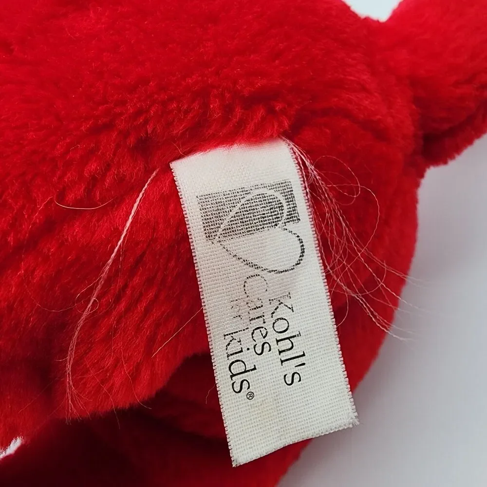 Vintage Clifford The Big Red Dog Plush with Bone Stuffed Animal Kohls Cares 2003